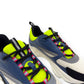 DIOR B22 SNEAKER BLUE / YELLOW UK10