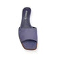 MANOLO BLAHNIK ARASPEMU 50 SUEDE MULES LILAC 37 / UK4