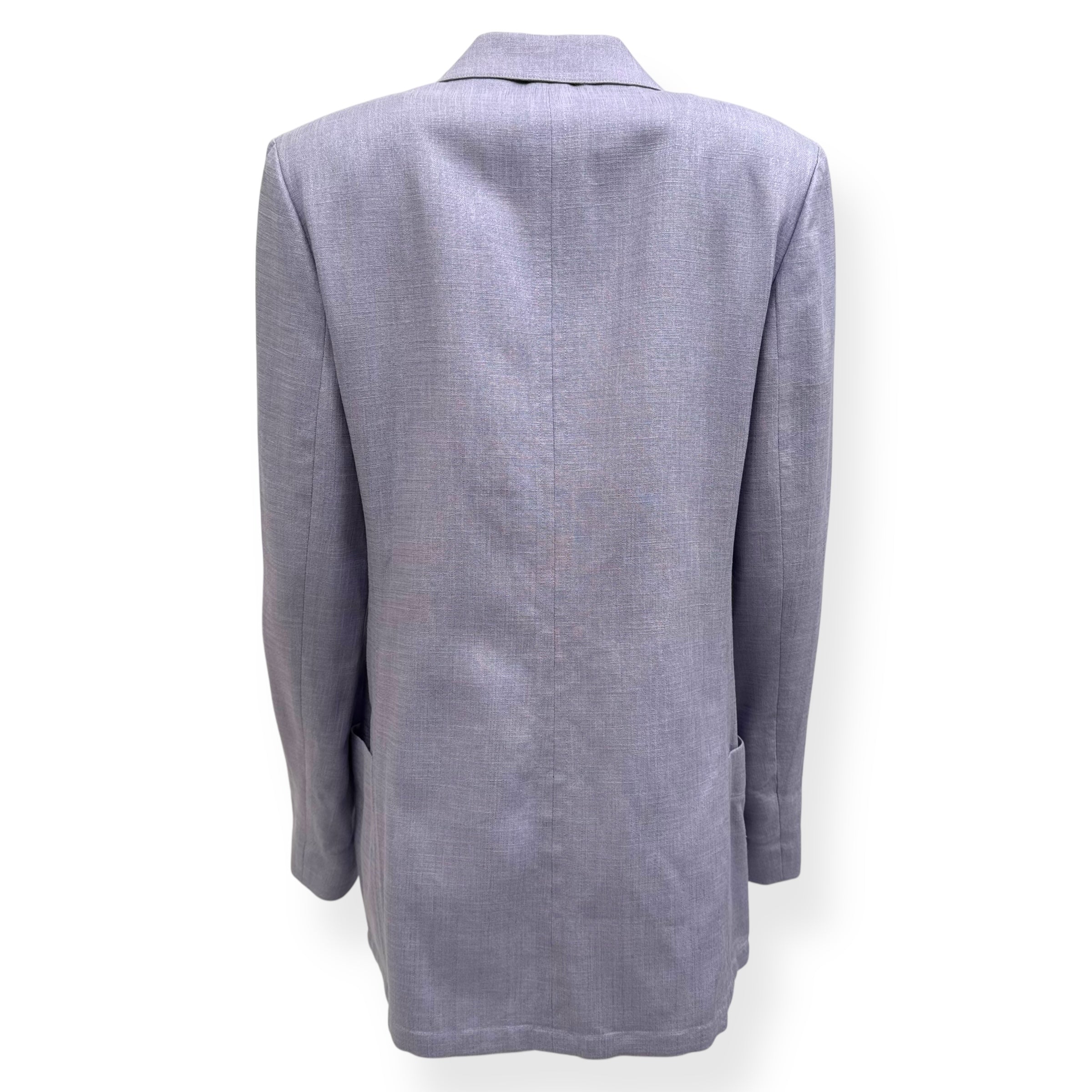 JOSEPH JEAN SHANTUNG LINEN JACKET 42 / UK14