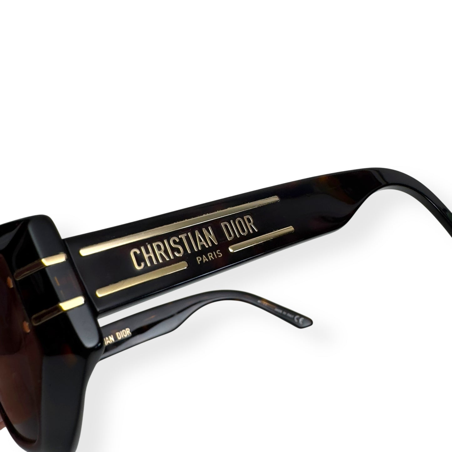 CHRISTIAN DIOR DIORSIGNATURE B1U SUNGLASSES BROWN / BLUE