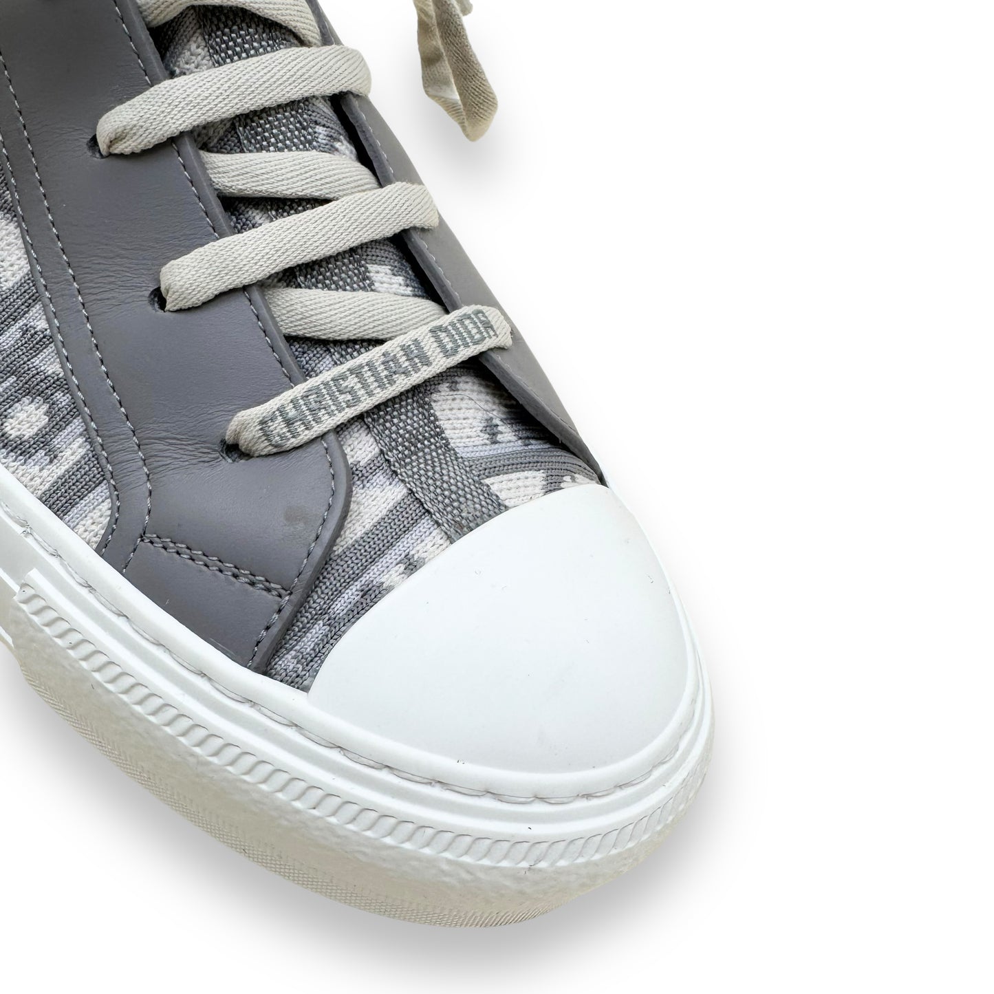 CHRISTIAN DIOR WALK’N’DIOR OBLIQUE SNEAKER GREY UK5.5