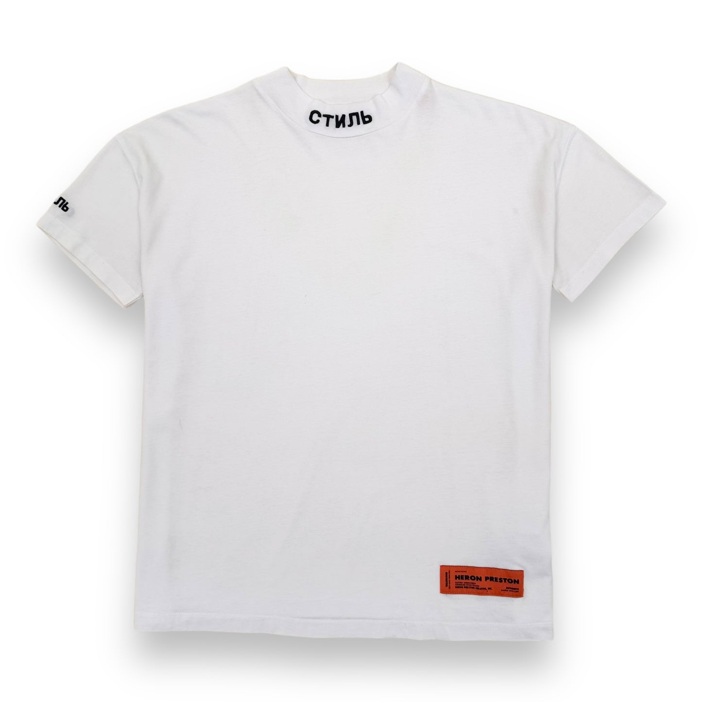 HERON PRESTON T-SHIRT WHITE S