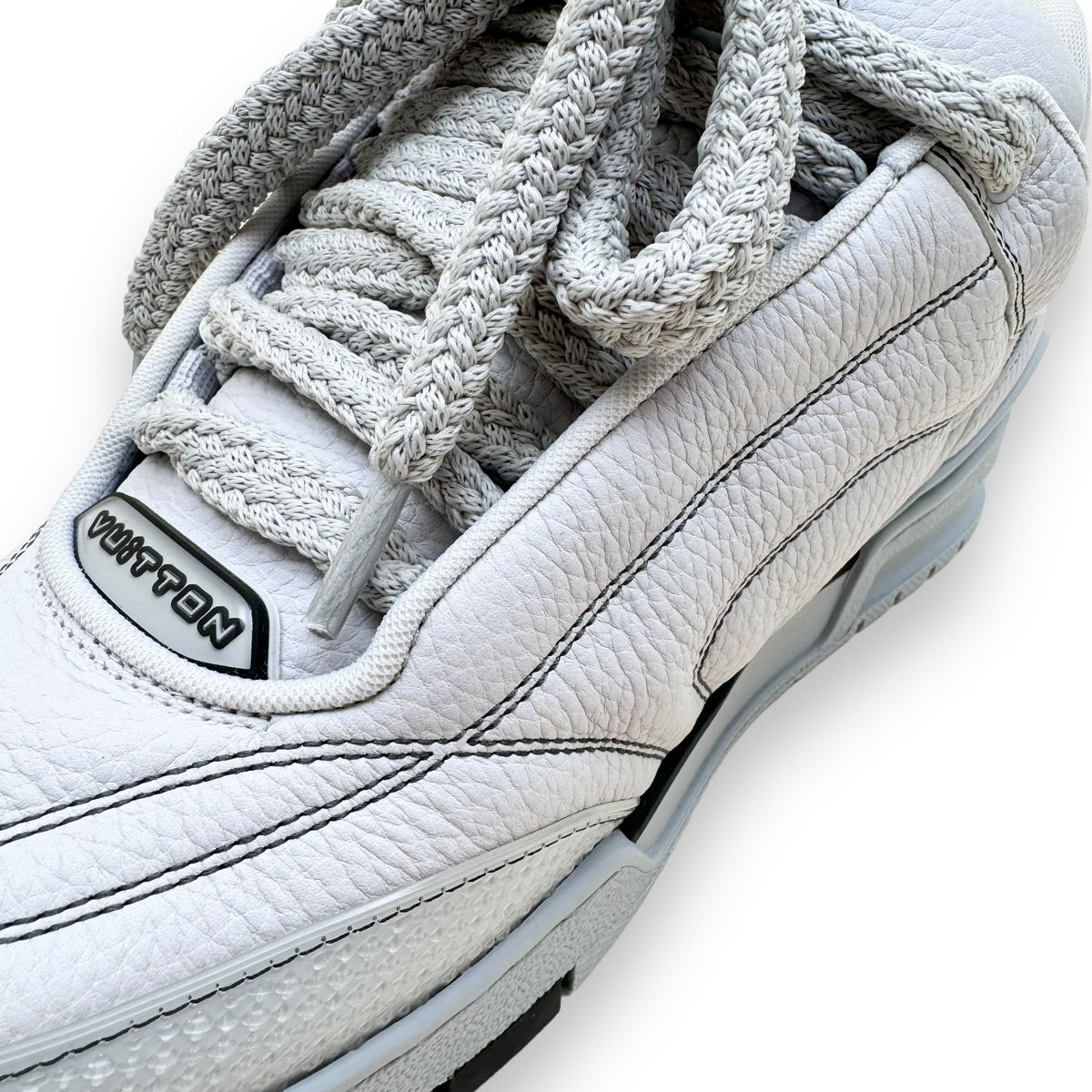 LOUIS VUITTON LV SKATE SNEAKER GREY UK8