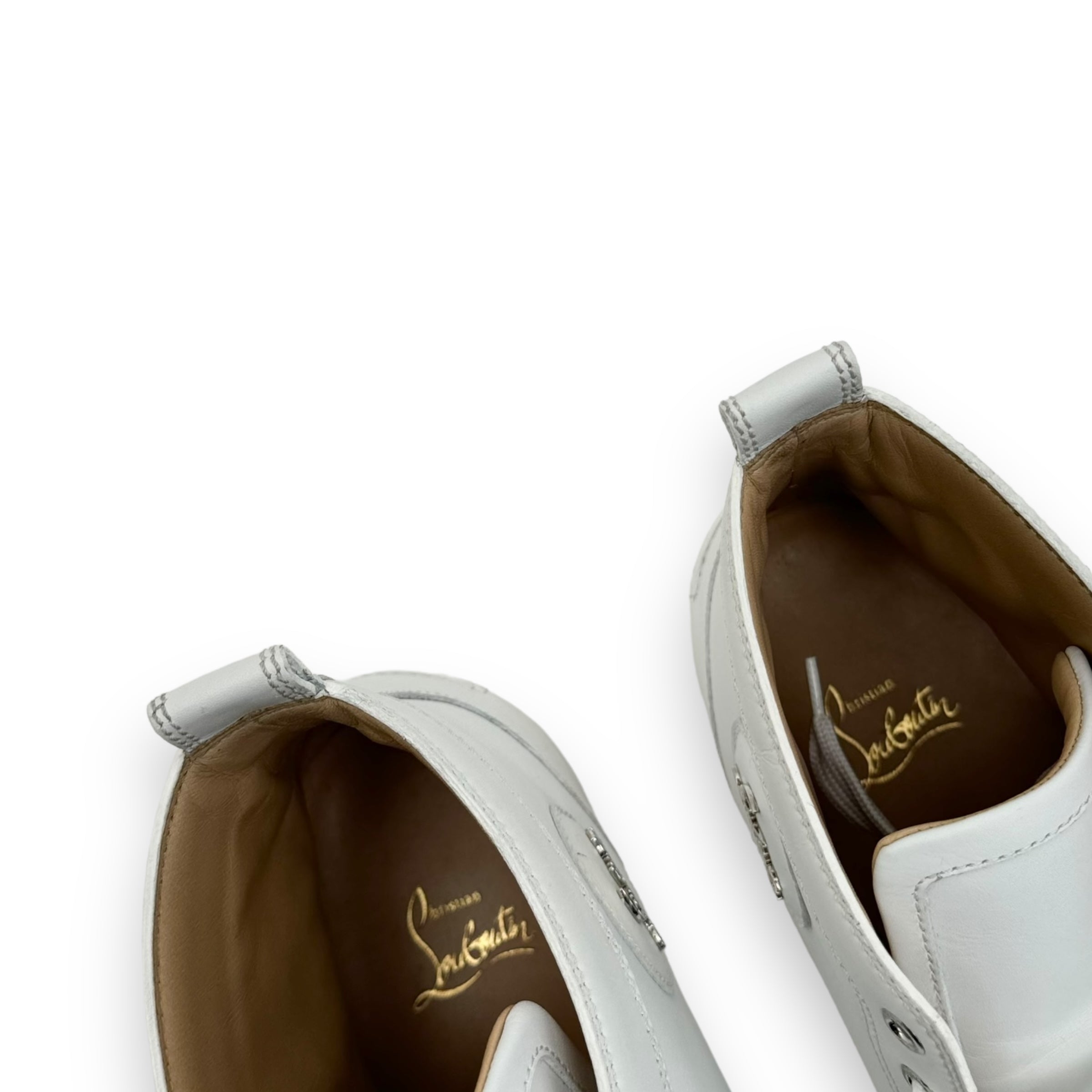 CHRISTIAN LOUBOUTIN LOUIS ORLATO SNEAKER WHITE UK9
