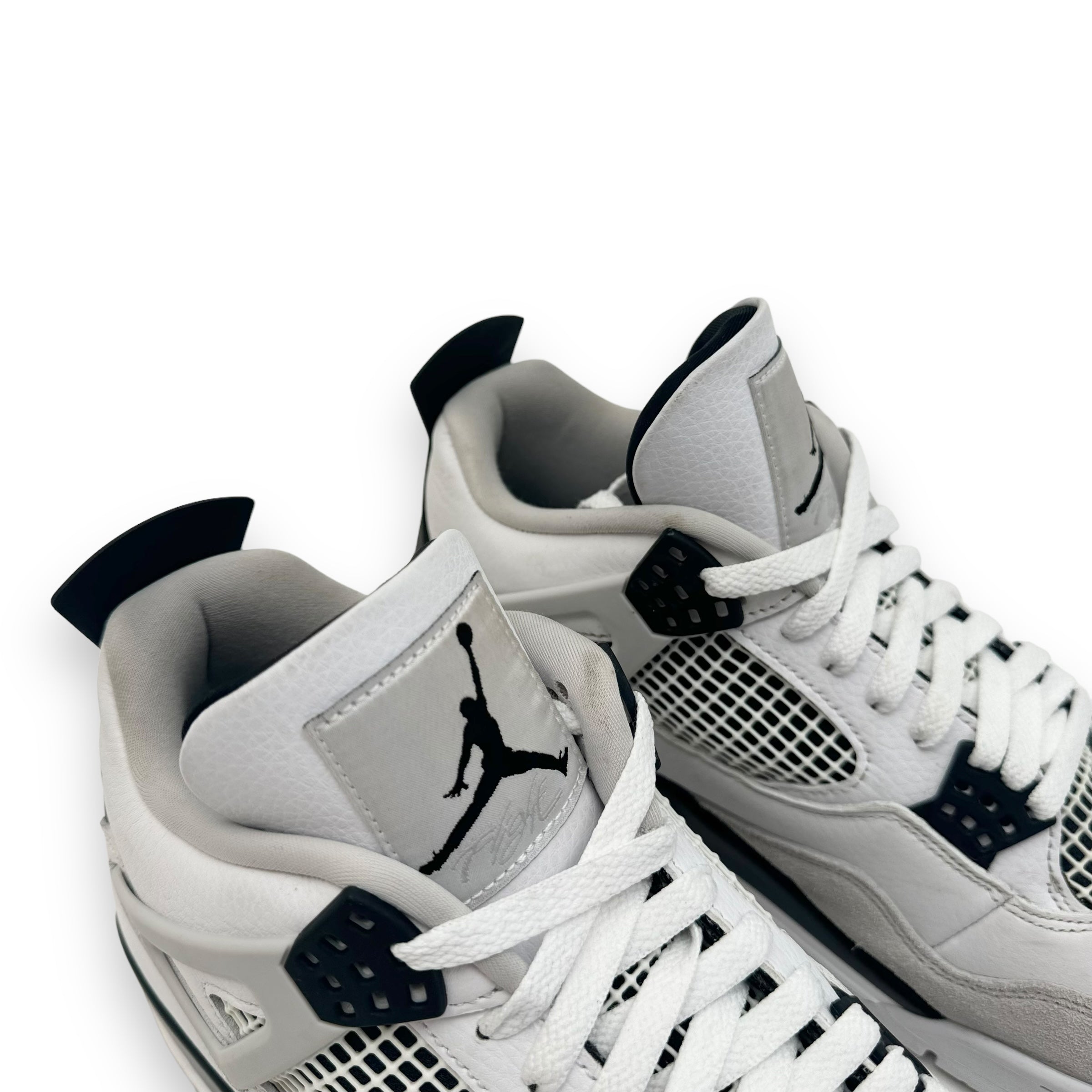NIKE AIR JORDAN 4 RETRO SNEAKER MILITARY BLACK UK10