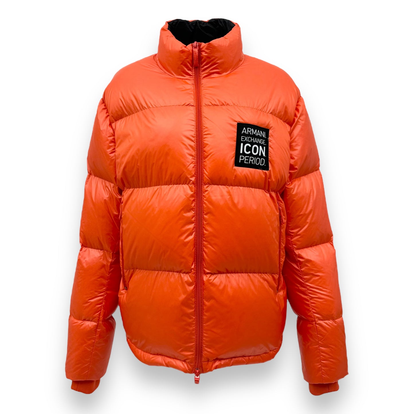 ARMANI EXCHANGE PADDED DOWN JACKET ORANGE XL