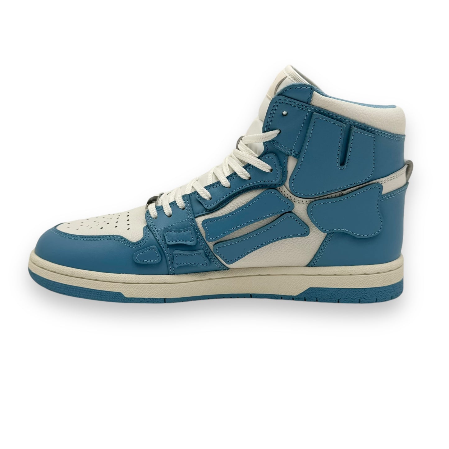 AMIRI SKEL TOP HI POWDER HIGH TOP SNEAKER BLUE / WHITE UK10