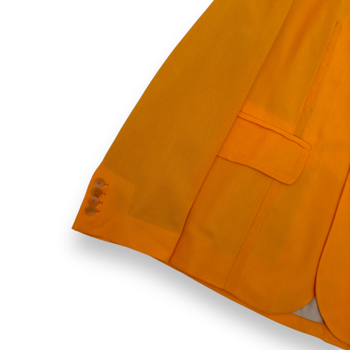 JACQUEMUS 'LE SPLASH' LA VESTE BACIO BLAZER ORANGE L