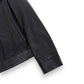 SAINT LAURENT SLIM-FIT LEATHER TRUCKER JACKET XXL
