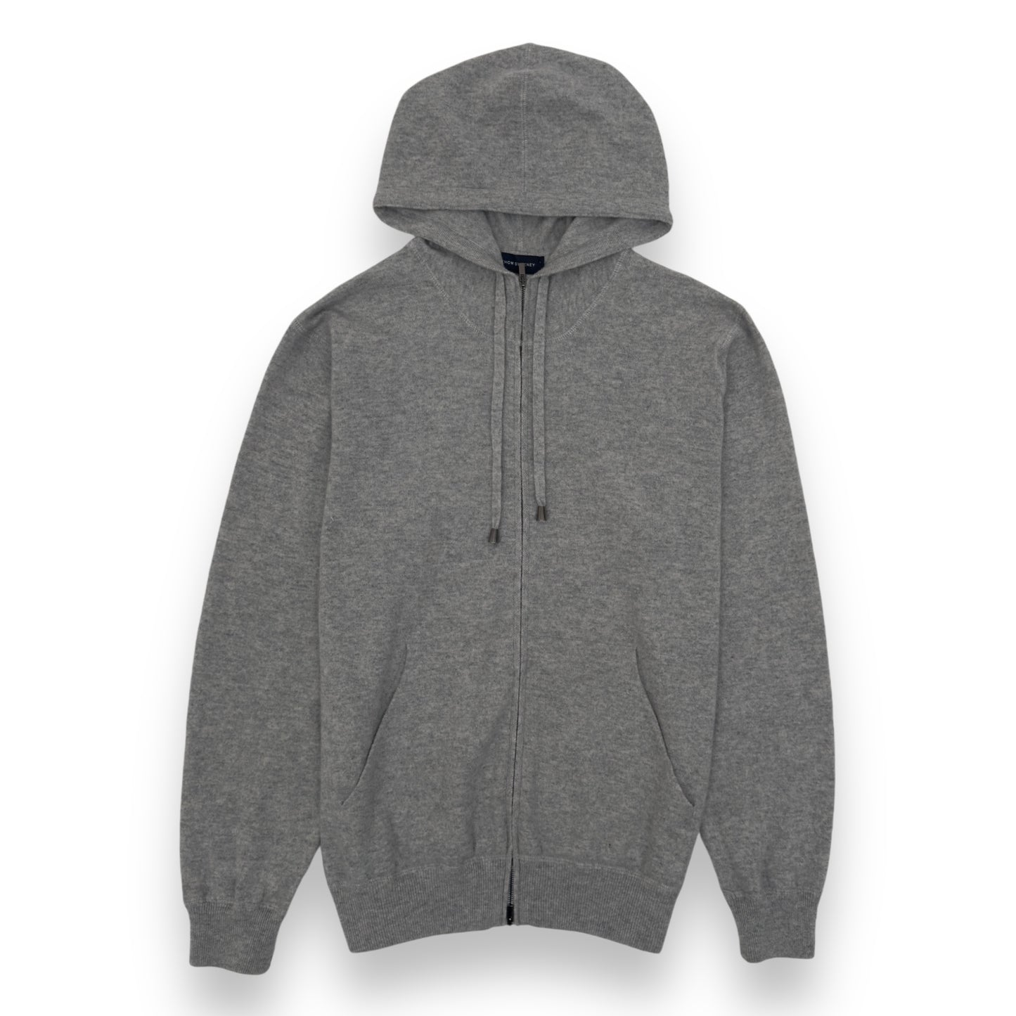 THOM SWEENEY ZIP-UP CASHMERE HOODIE 52 / L