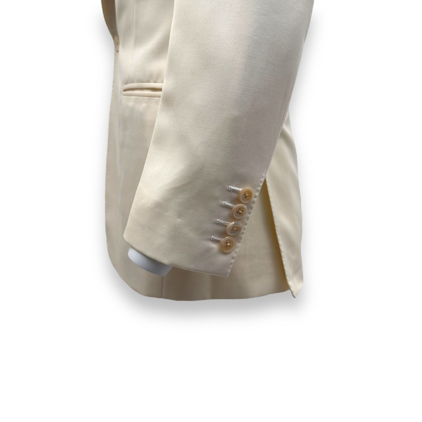 THOM SWEENEY BESPOKE JACKET CREAM UK8