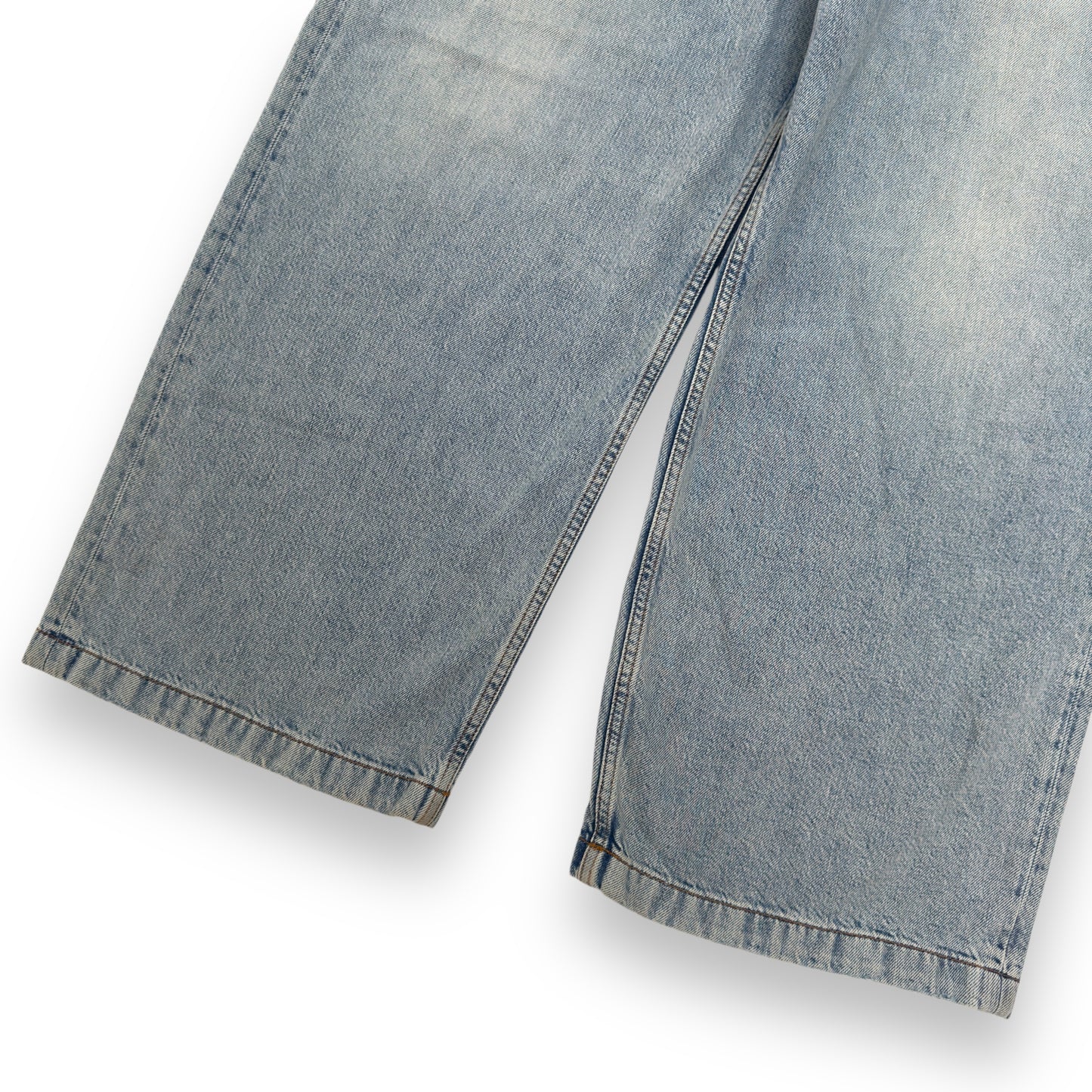 ACNE STUDIOS BAGGY FIT DENIM JEANS BLUE W34”