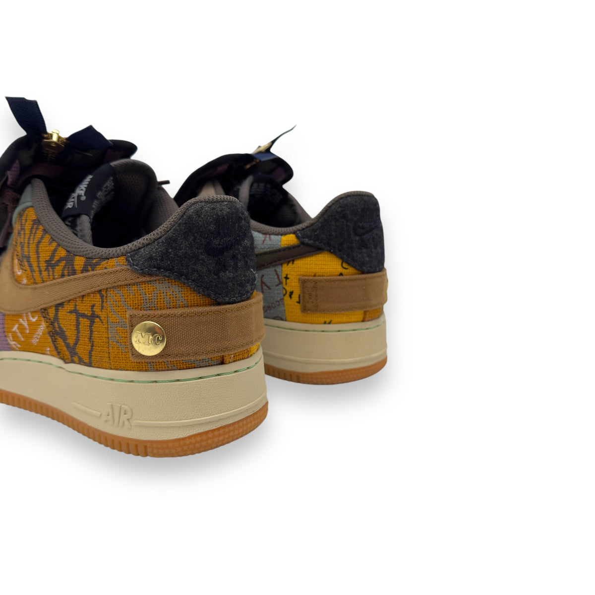 NIKE AIR FORCE 1 LOW X TRAVIS SCOTT CACTUS JACK SNEAKER UK9