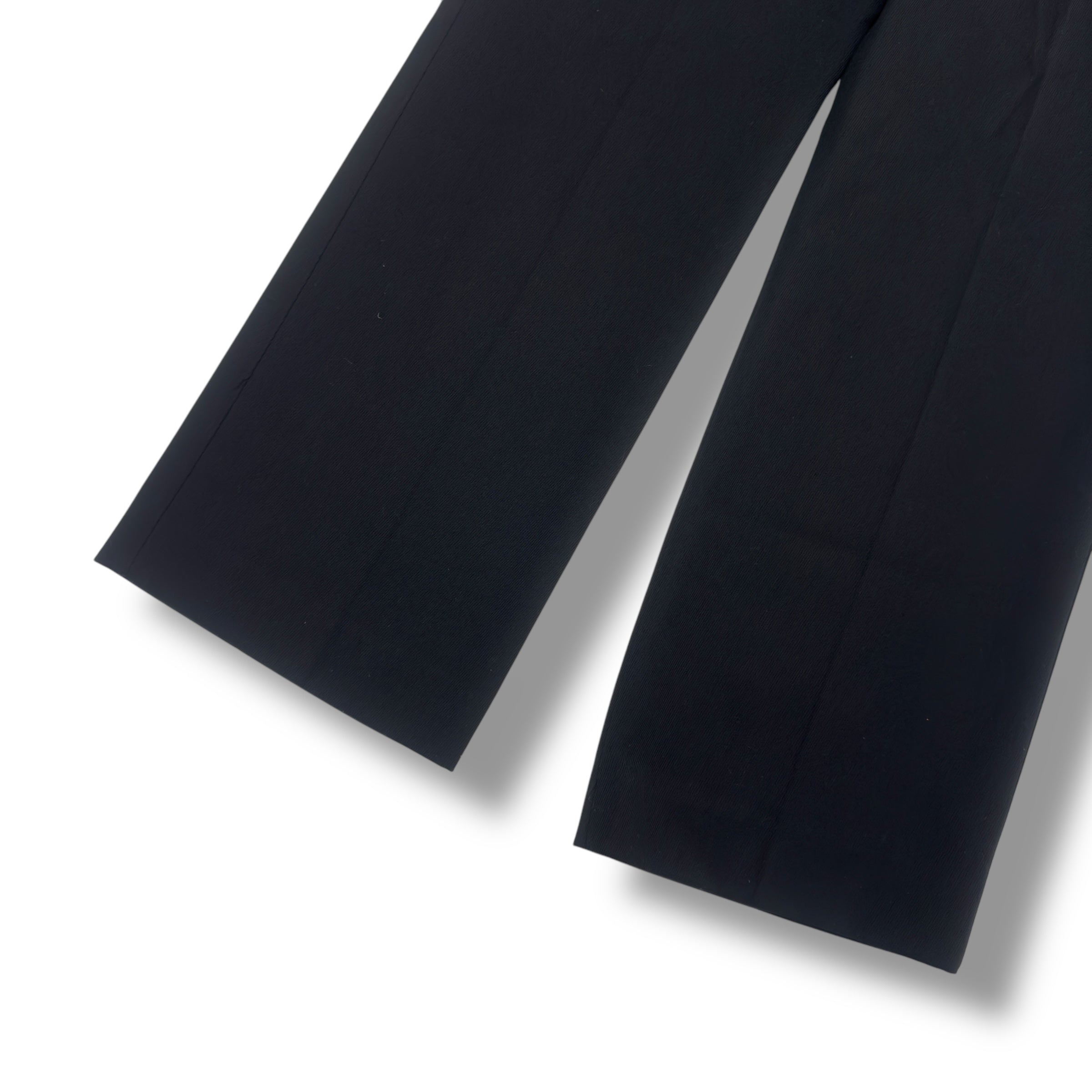 SANDRO PARIS STRAIGHT-LEG TROUSERS BLACK 42 / W32”