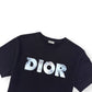 DIOR X DANIEL ARSHAM ERODED LOGO T-SHIRT BLACK M x2