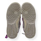 NIKE X OFF-WHITE WOMENS DUNK LOW SNEAKER LOT 45 / 50 GREY / PURPLE UK5