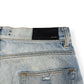AMIRI CARPENTER STRAIGHT LEG DENIM JEANS BLUE W30”