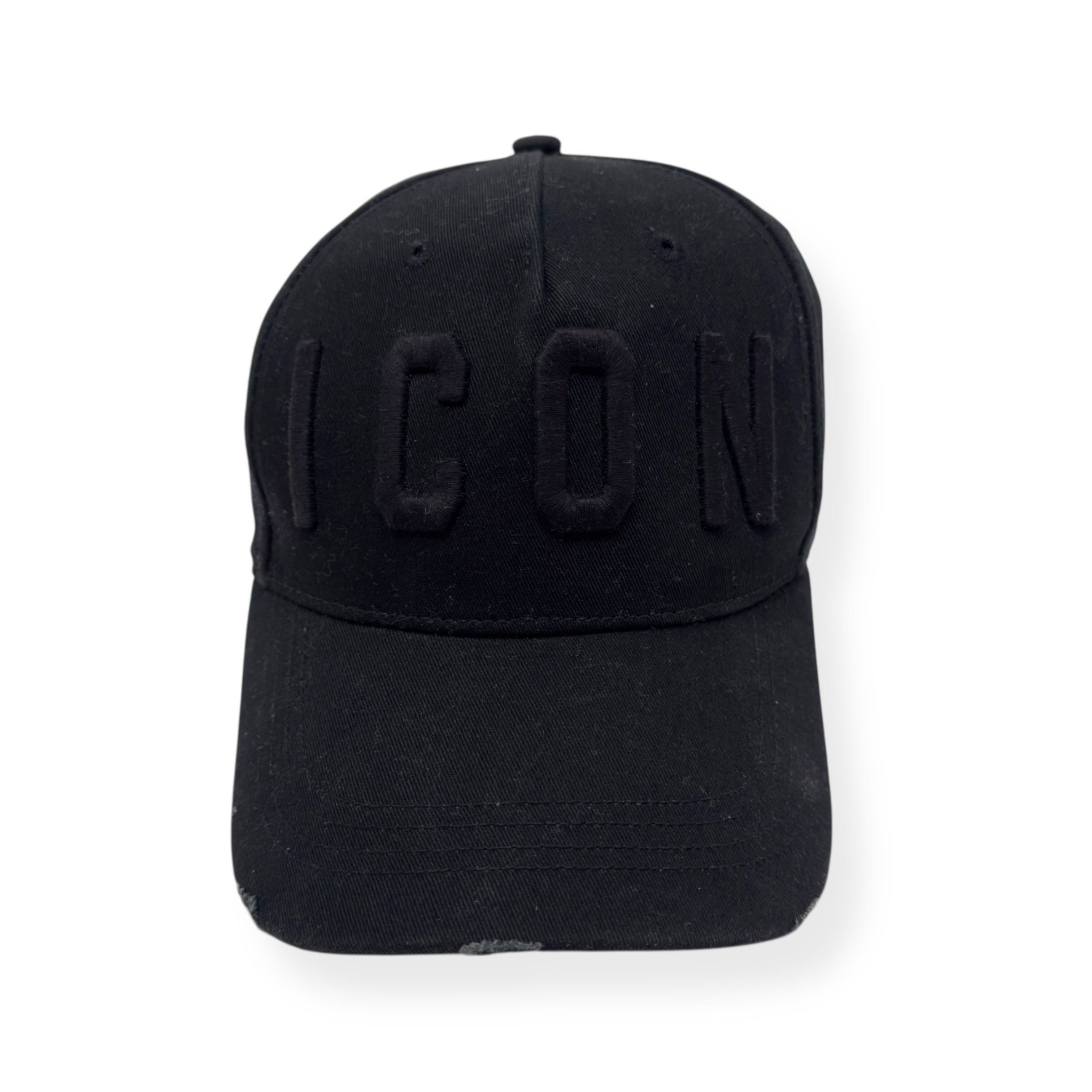 DSQUARED2 ICON BASEBALL CAP BLACK O/S