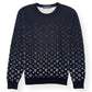 LOUIS VUITTON LVSE MONOGRAM DEGARDÉ CREWNECK SWEATSHIRT BLACK / WHITE XL