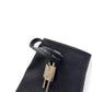 GIVENCHY SHARK LOCK LEATHER HEELED BIKER BOOTS BLACK / SILVER 38 / UK5
