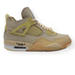 OFF-WHITE X AIR JORDAN 4 SNEAKER SAIL UK8.5