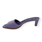 MANOLO BLAHNIK ARASPEMU 50 SUEDE MULES LILAC 37 / UK4