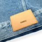 LOUIS VUITTON DENIM JACKET LUXURY BLUE 50 / M