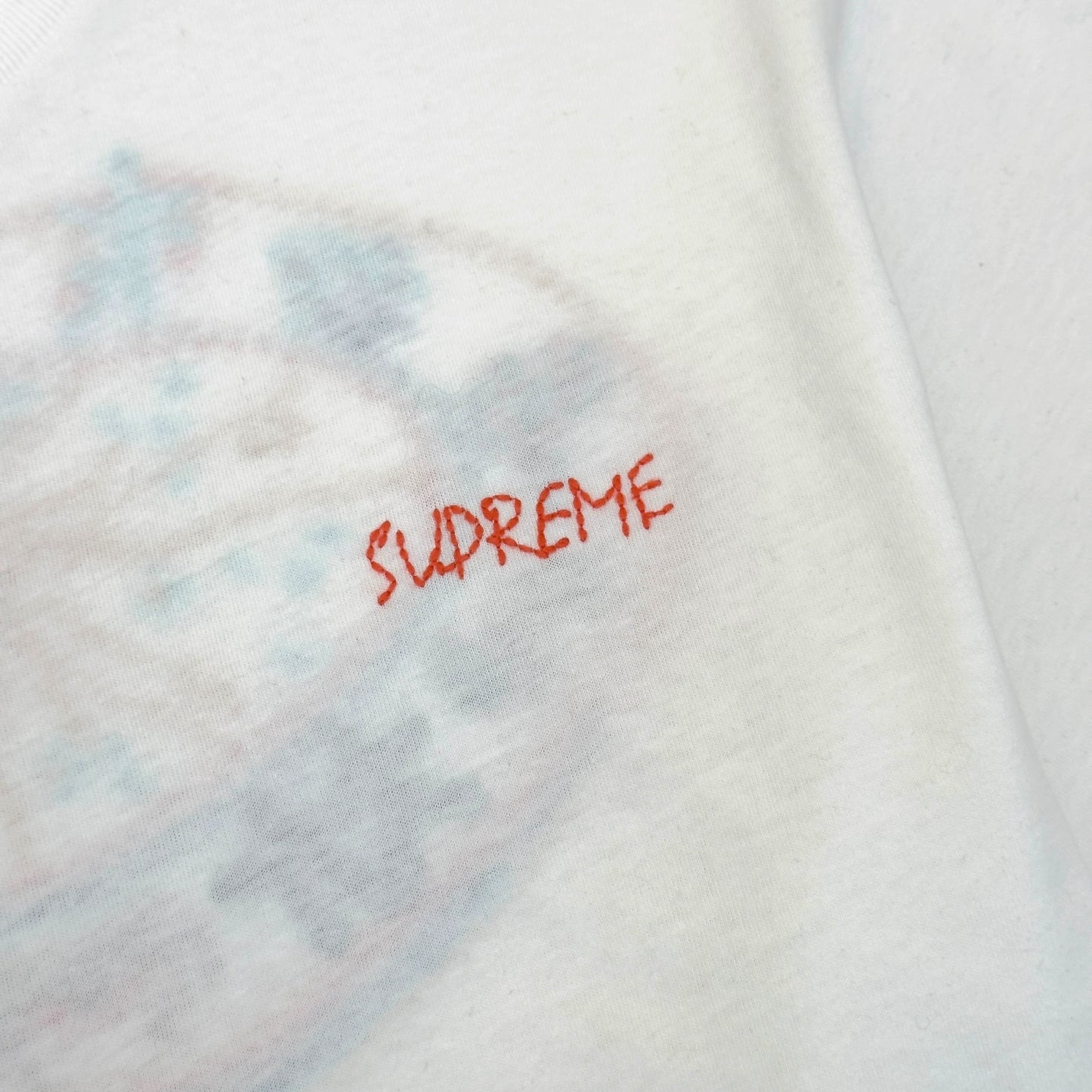 SUPREME ZODIAC S/S COTTON T-SHIRT WHITE L