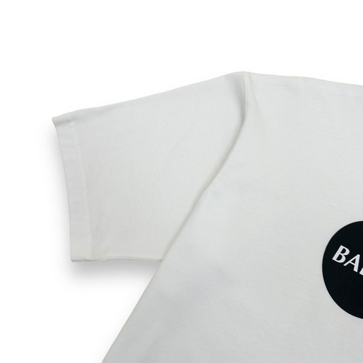 BALENCIAGA OVERSIZED CREDIT CARD LOGO T-SHIRT WHITE M