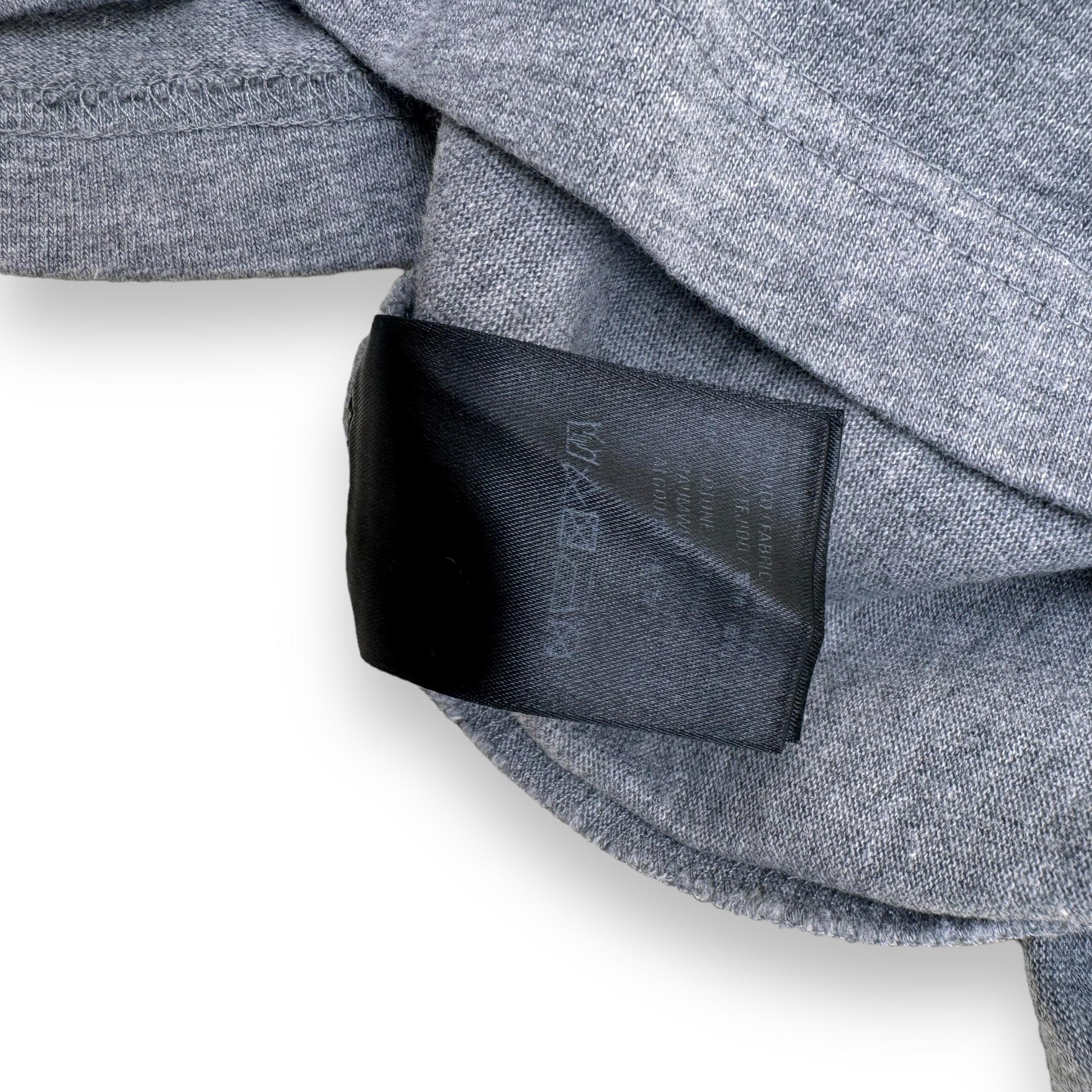 BALENCIAGA INTERLOCK LOGO T-SHIRT GREY M