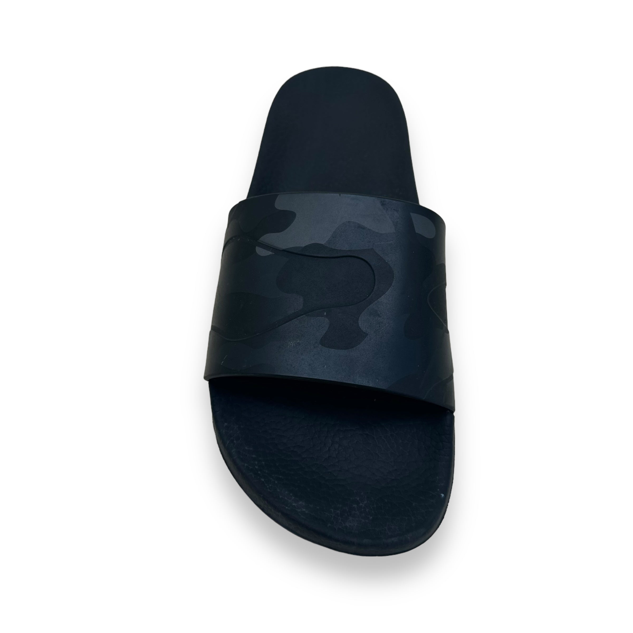 VALENTINO GARAVANI RUBBER SLIDES BLACK UK8