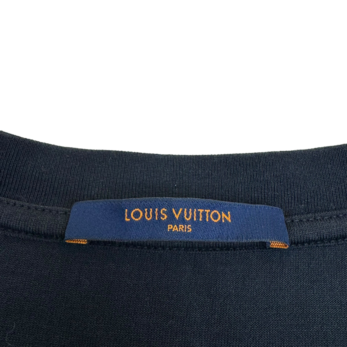 LOUIS VUITTON SS21 LOGO 2054 CREST T-SHIRT BLACK L