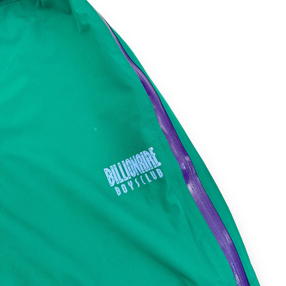 BILLONAIRE BOYS CLUB LOGO TECHNICAL TROUSERS GREEN / PURPLE S