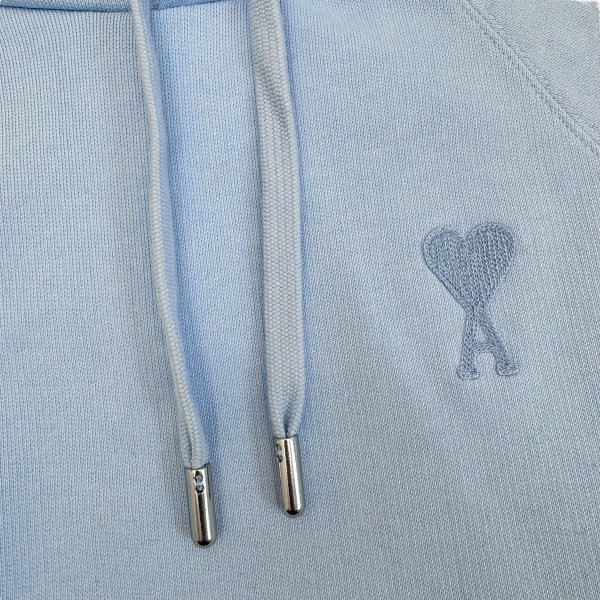AMI PARIS HOODIE SKYBLUE M