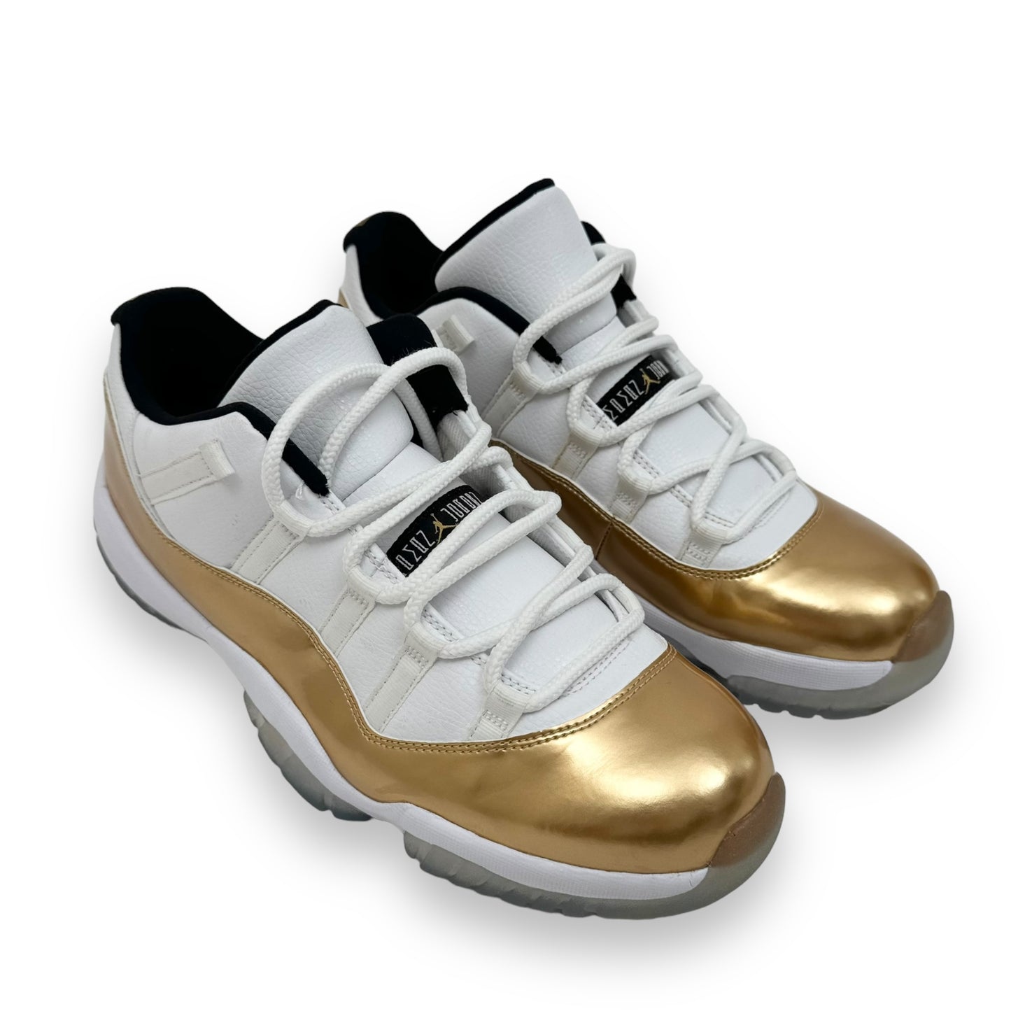 AIR JORDAN 11 RETRO LOW 'CLOSING CEREMONY' SNEAKER WHITE / GOLD UK10.5