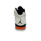 AIR JORDAN 5 RETRO SHATTERED BACKBOARD WHITE SAIL / ORANGE BLAZE UK10