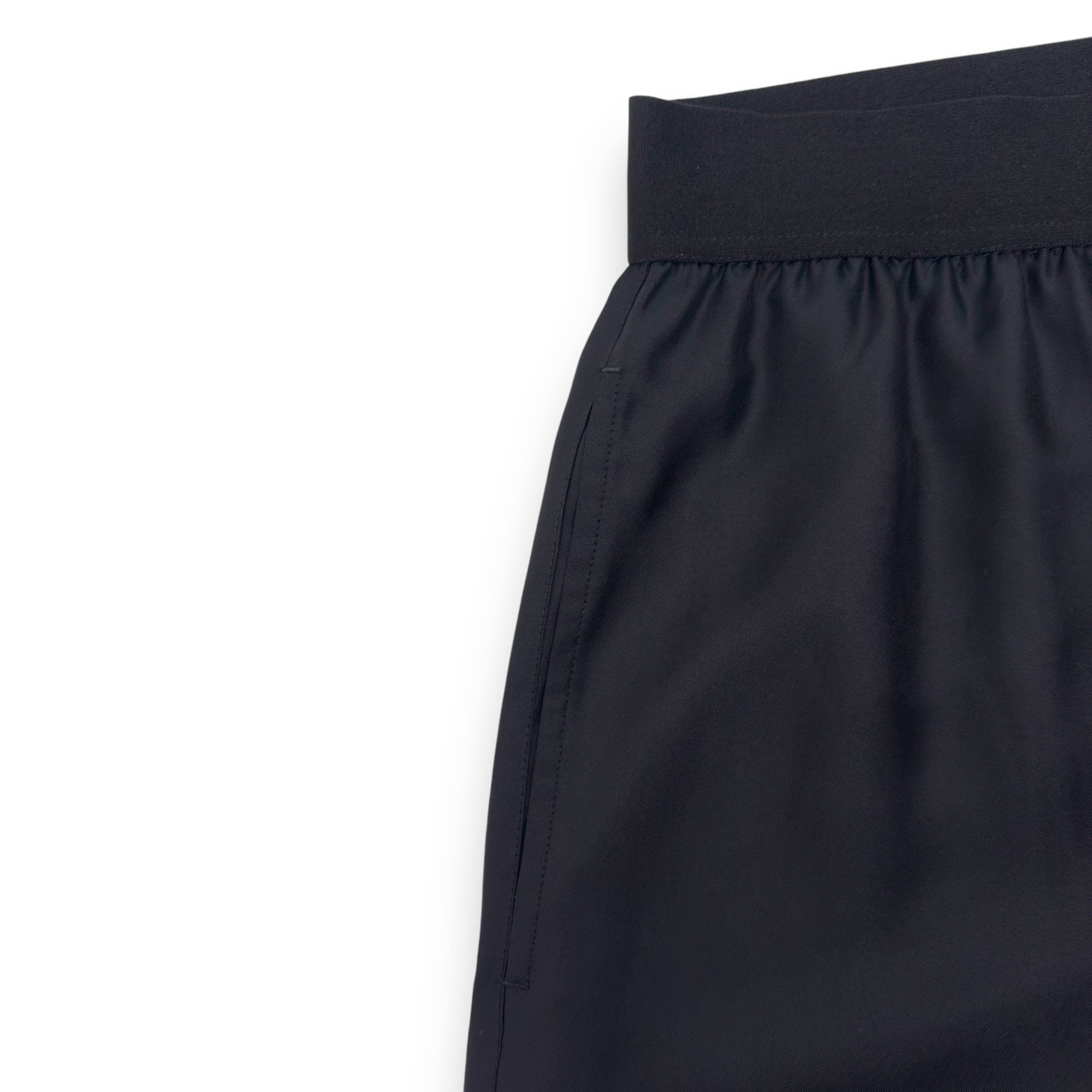 FEAR OF GOD SILK-BLEND LOUNGE PANTS BLACK L