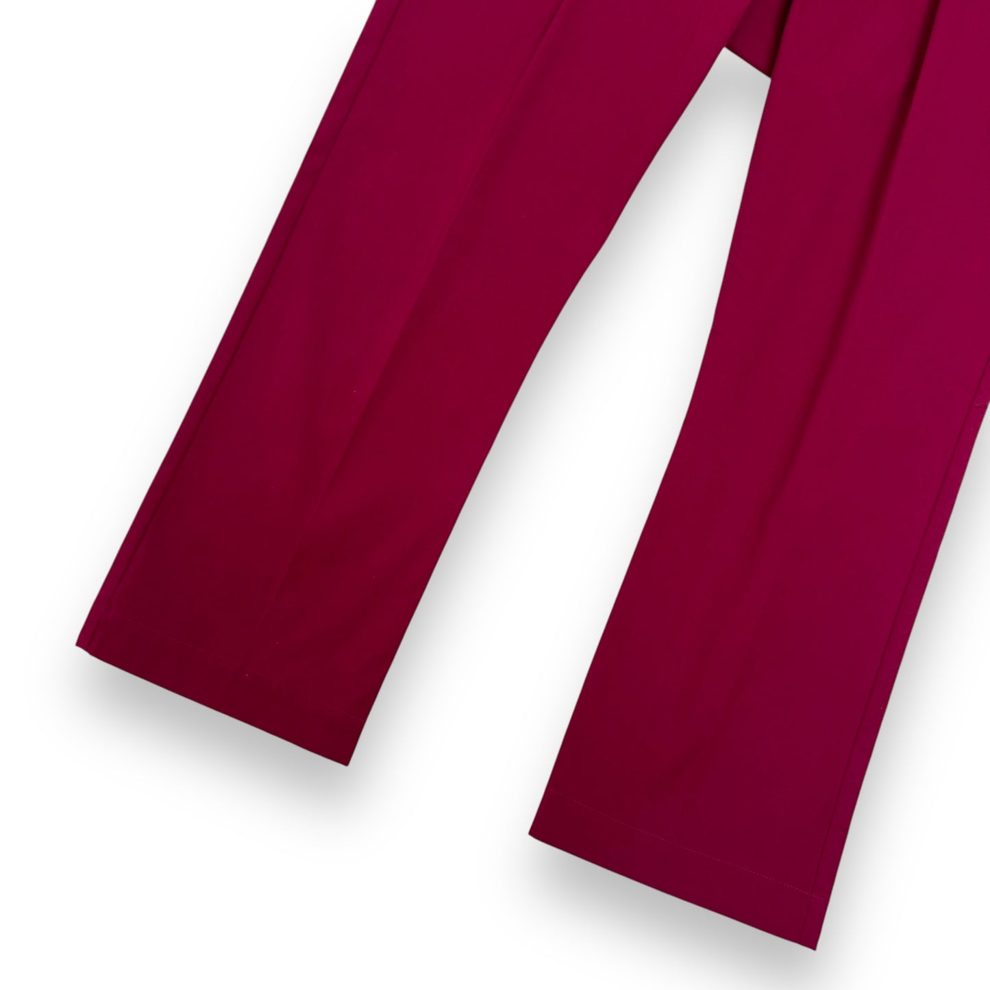 RICK OWENS EDFU SS23 DROP-CROTCH TROUSERS BURGUNDY 50 / L