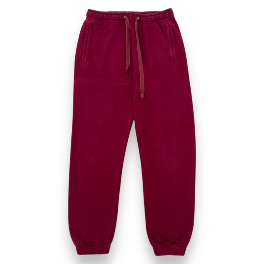 GUCCI 'ORGASMIQUE' JOGGERS BURGUNDY / WHITE L