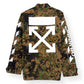 OFF-WHITE OVERSIZED CAMO FIELD JACKET GREEN  XS