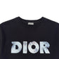 DIOR X DANIEL ARSHAM ERODED LOGO T-SHIRT BLACK M x2
