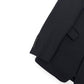 DIOR HOMME SS18 LOGO EMBROIDERED BLAZER BLACK 48 / M