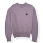 PALM ANGELS OVERSIZED WOOL CREWNECK SWEATER PINK XS