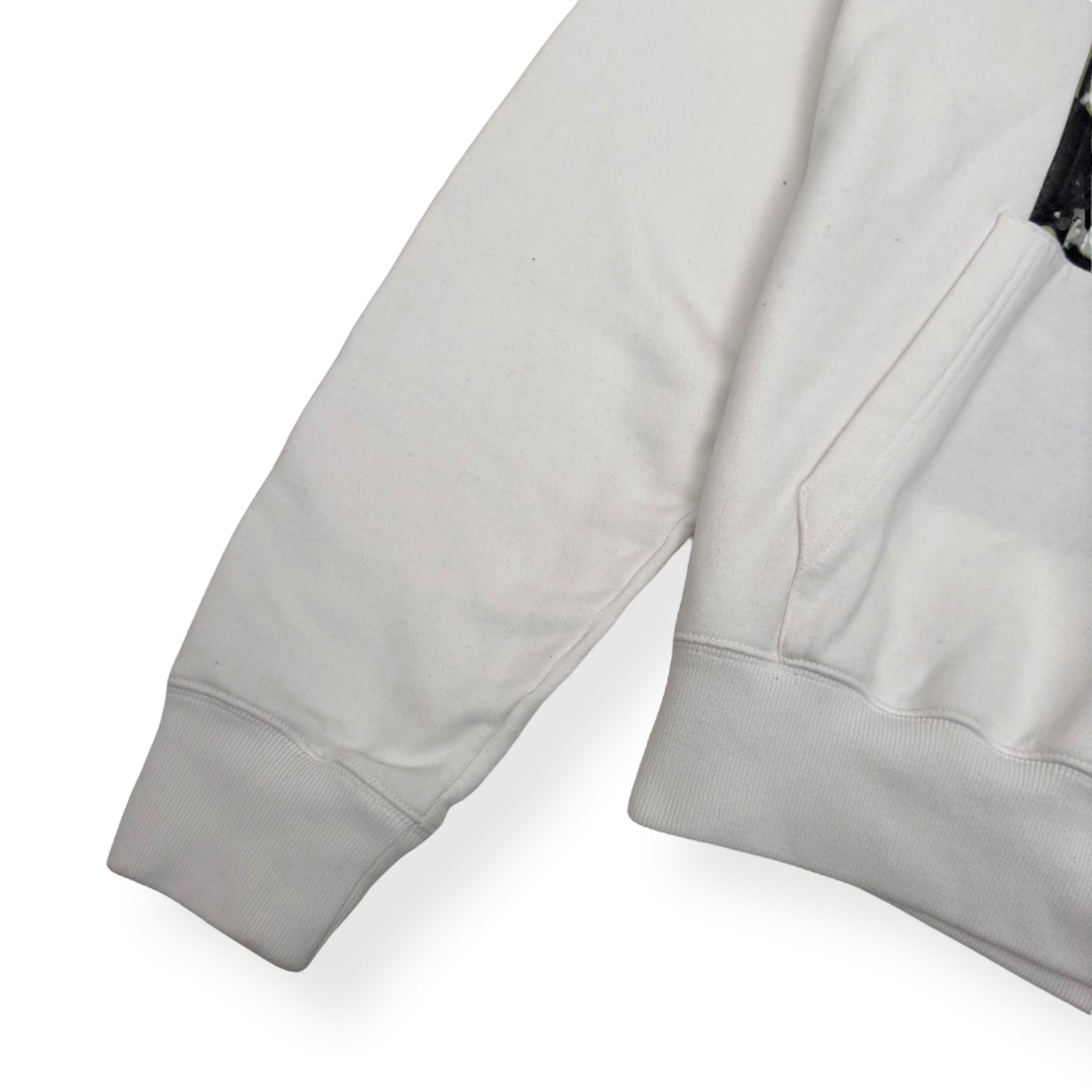 OFF-WHITE CARAVAGGIO PAINTING HOODIE WHITE M