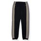 GUCCI TECHNICAL JERSEY TRACK PANTS BLACK / GREY M