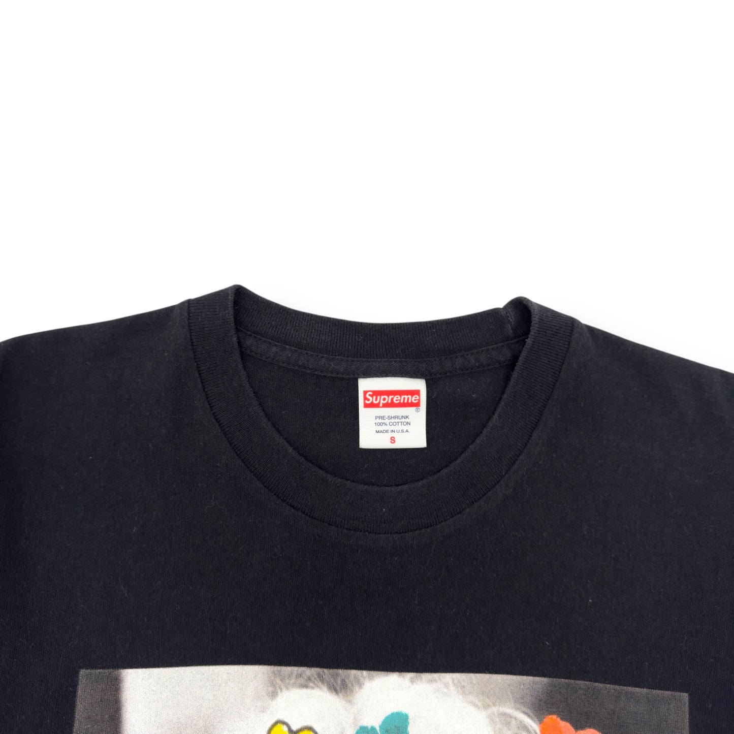 SUPREME NAOIMI COTTON T-SHIRT BLACK S