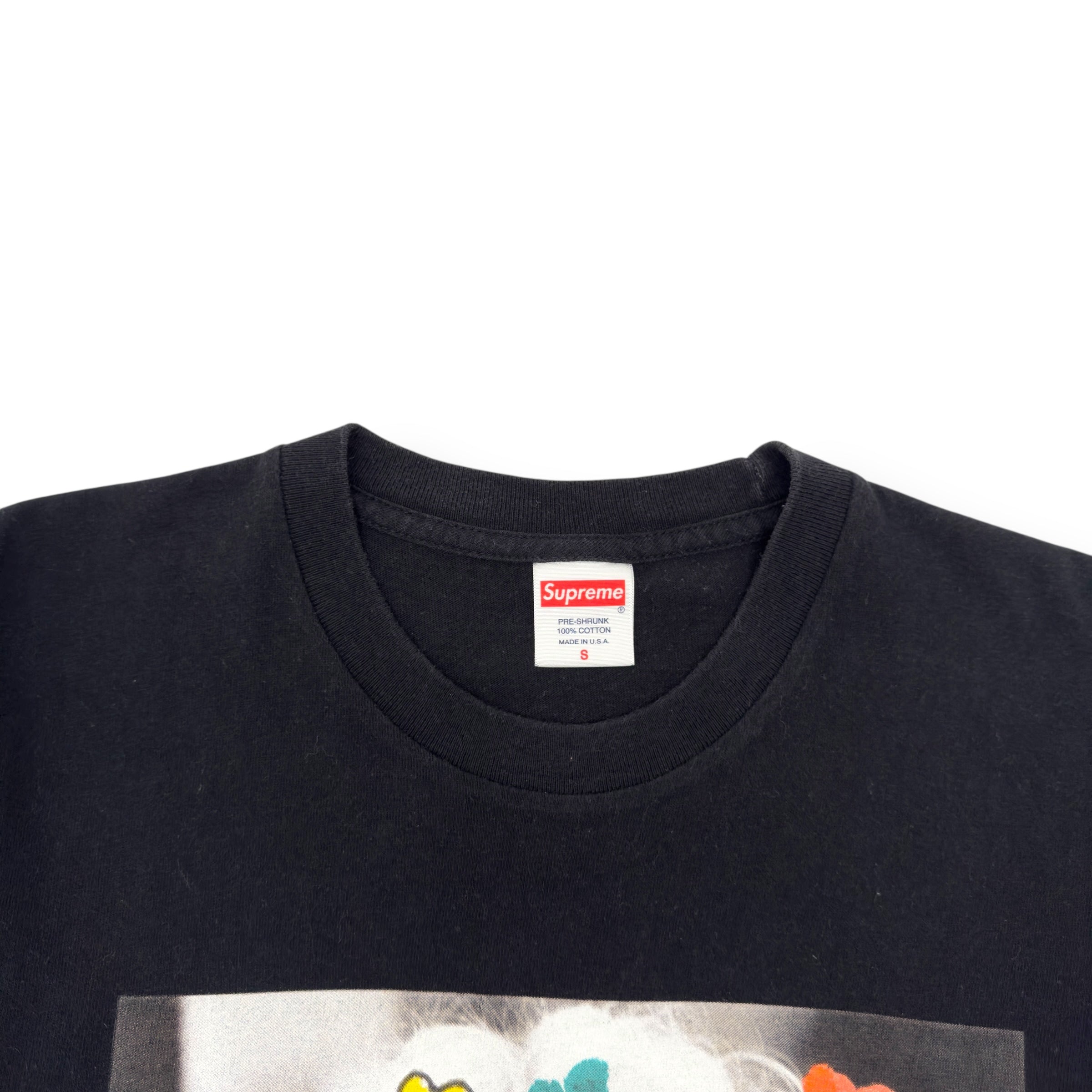 SUPREME NAOIMI COTTON T-SHIRT BLACK S