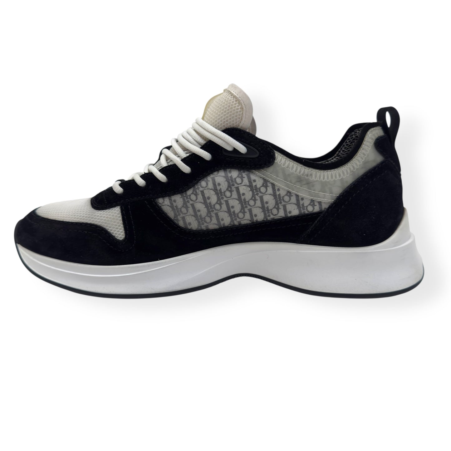 DIOR B25 RUNNER SNEAKER BLACK / WHITE UK7.5