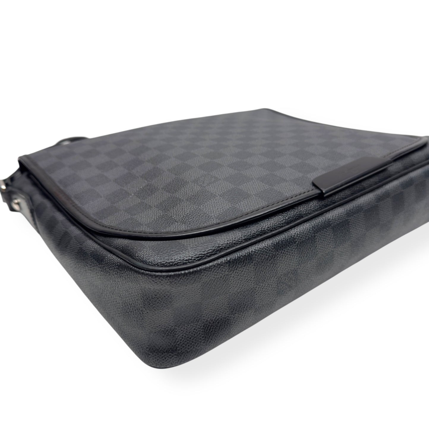 LOUIS VUITTON DANIEL DAMIER SATCHEL BLACK MM