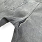 BALMAIN STONE WASH BIKER JEANS GREY W34”